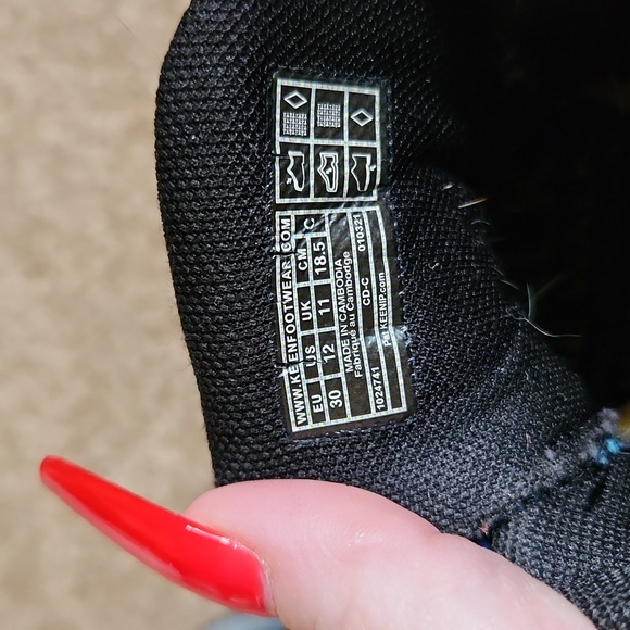 Keen kids shoes size 12 blue - Picture 6 of 6